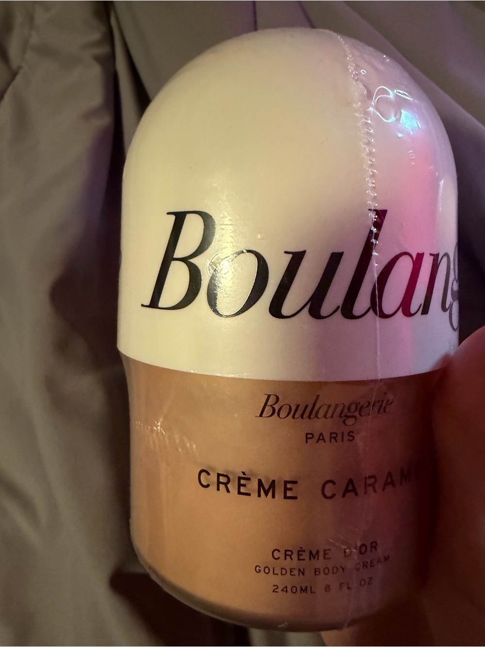New Boulangerie Creme Caramel Golden Body Cream